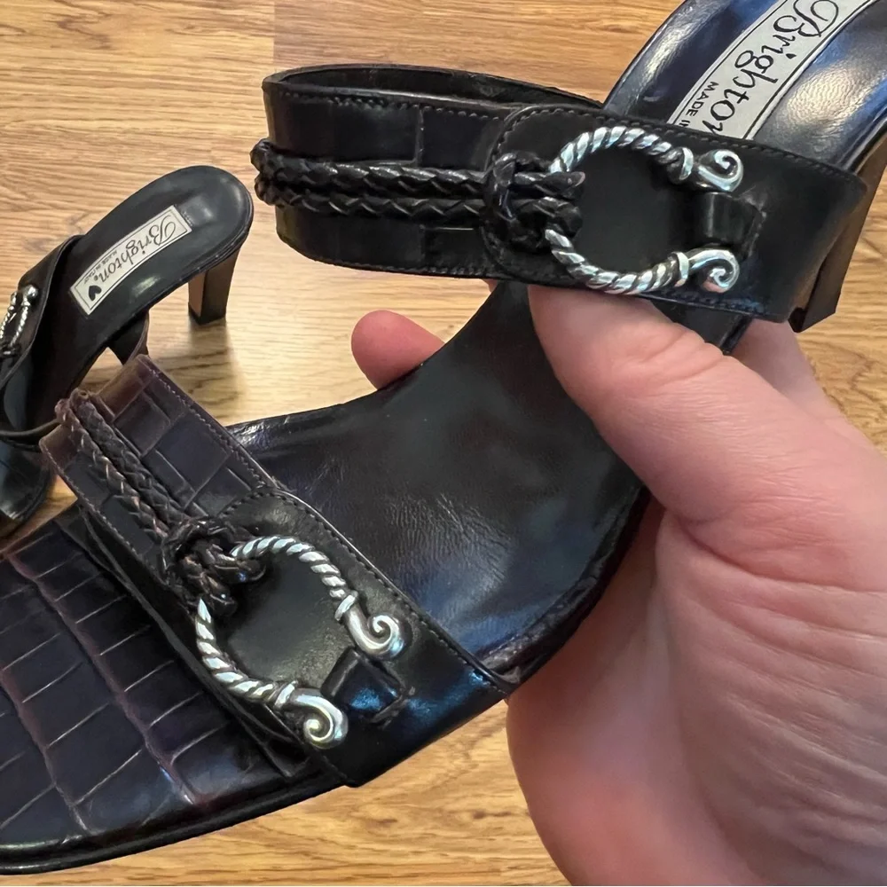 Stylish Black High Heel Sandals